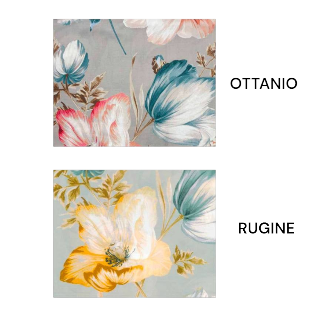 Completo Lenzuola Copriletto ANEMONE By Dondi Svad