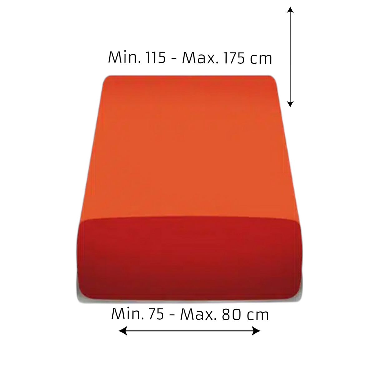 Copricuscino Bielastico Antimacchia Tinta Unita Genius Chaise Longue da 115 a 175 cm - Biancaluna