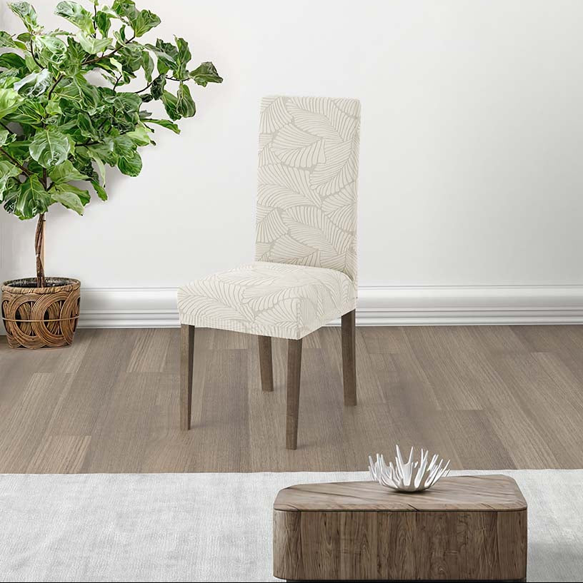 Coppia Coprisedia Elasticizzati Miù IRGE con Fantasia Foglie – Coprisedia Modellanti 9 Colori