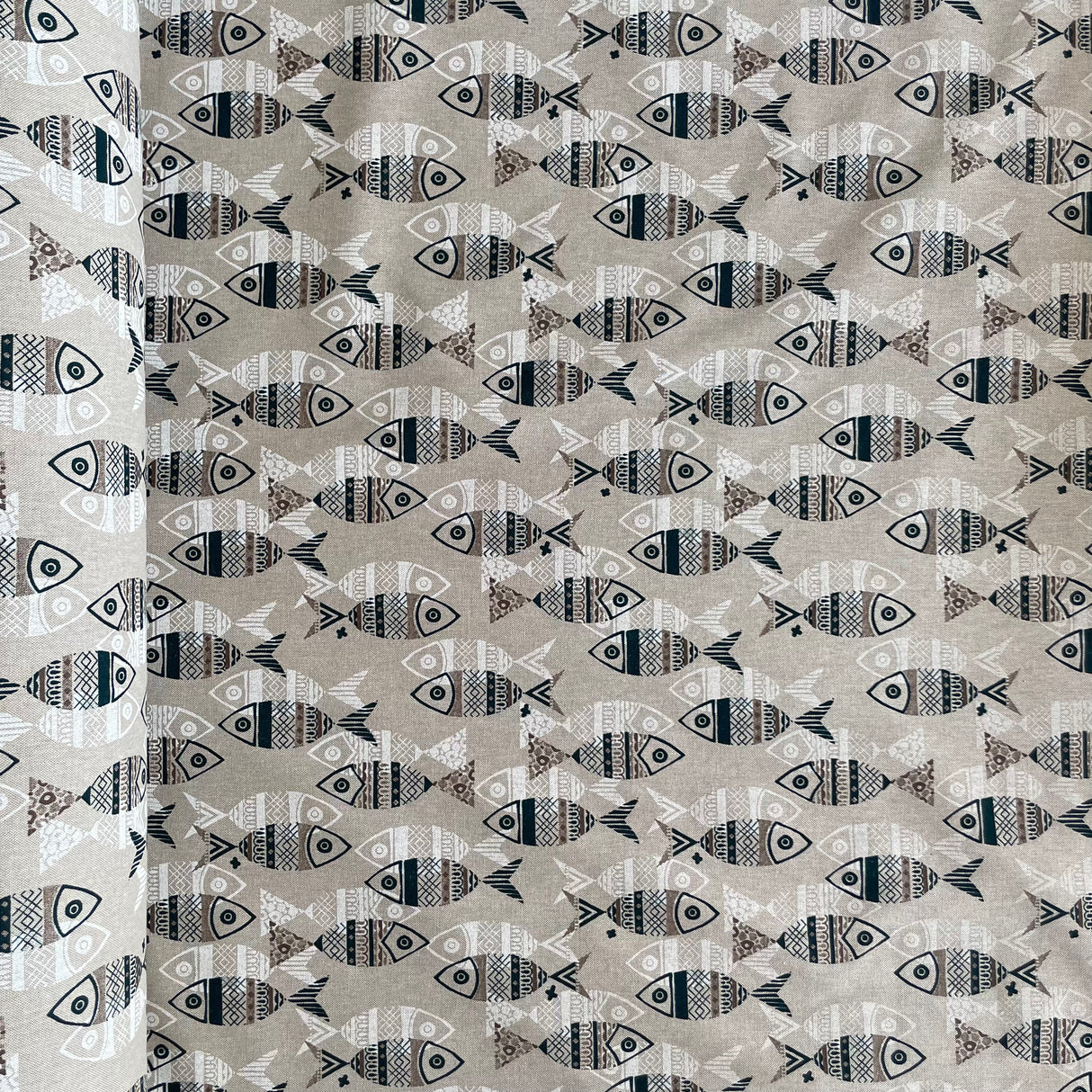 Tovaglia MEDITERRANEO PESCI in cotone By Magilu