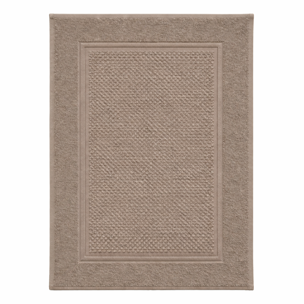 Tappetino Bagno Popcorn Kari in Idrospugna di Cotone 100% 50x80 cm