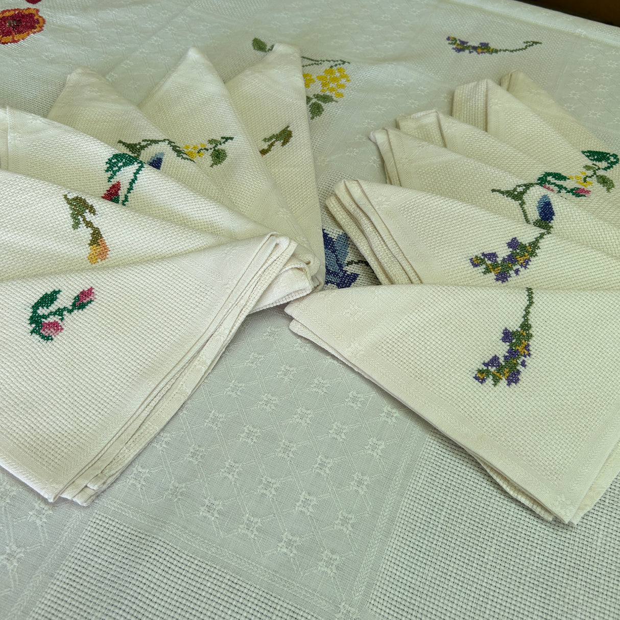 Servizio da tavola x12 Garden (615) By Mondo Biancheria