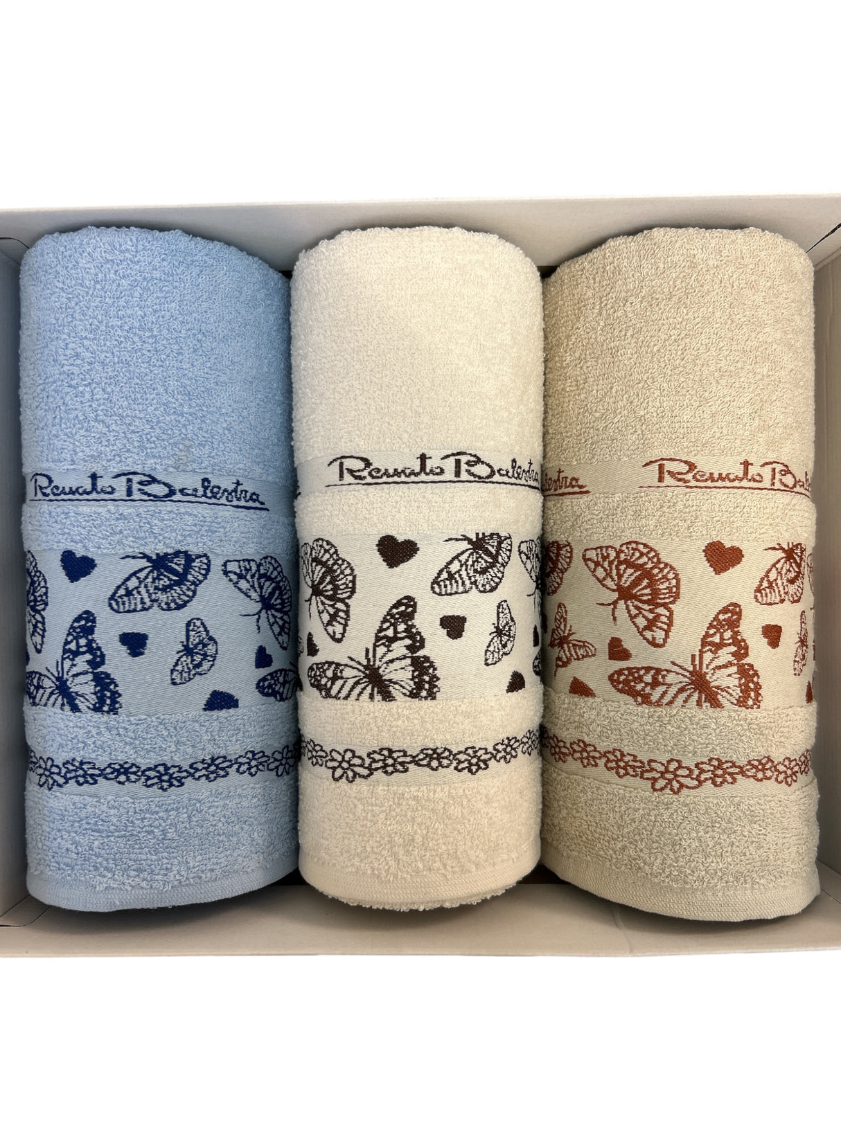 Set 3+3 Asciugamani MELBOURNE by Renato Balestra