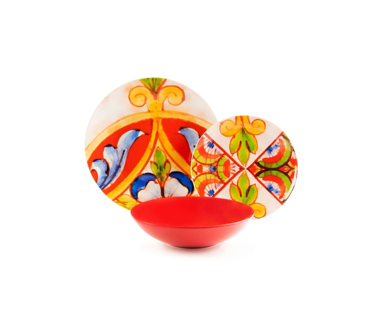 Servizio Piatti x6 Persone CALTAGIRONE by Excelsa