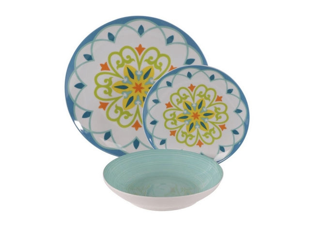 Servizio da tavolo 18 pezzi MAGHREB in porcellana by Casa Collection
