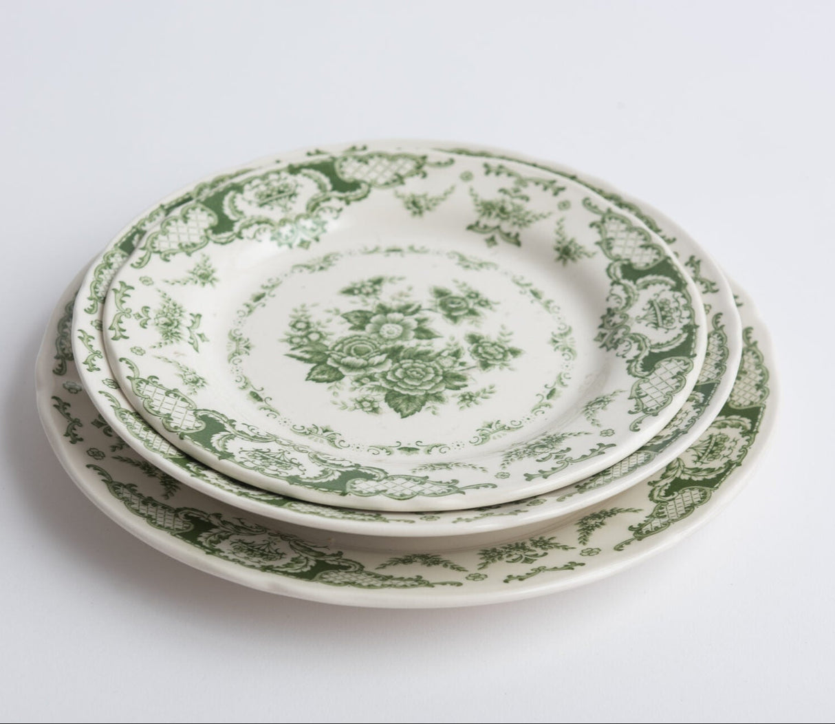 Servizio Piatti 18 pezzi JOSEPHINE verde - Coccole di casa