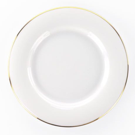 Servizio tavola 18pz PLUS GOLD LINE in porcellana By Weissestal