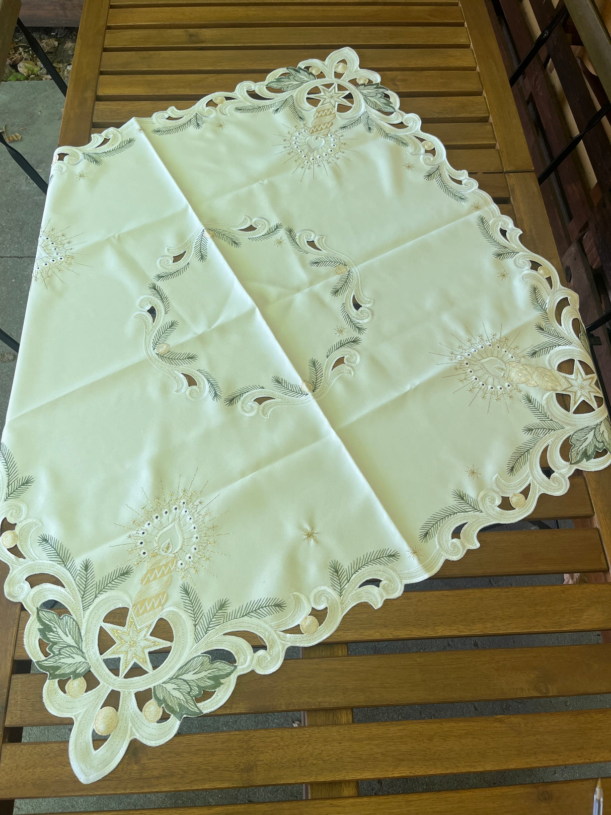 Centrotavola candela (135) By Mondo Biancheria