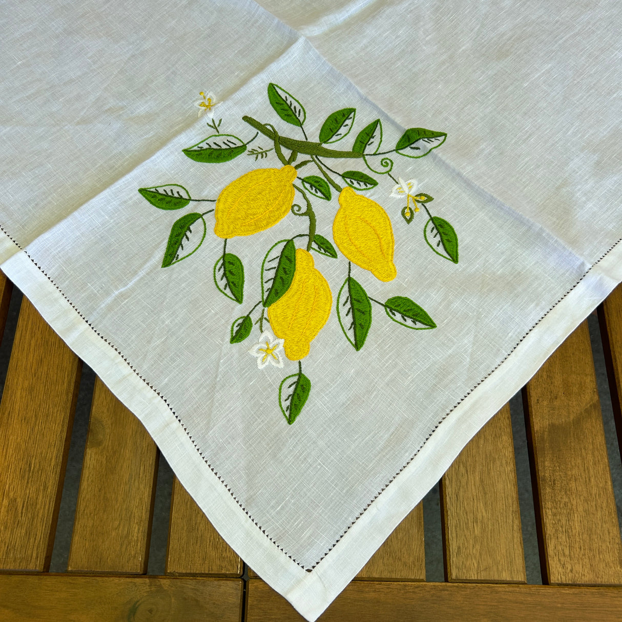 Strofinaccio in puro lino LIMONI (166) By Mondo Biancheria