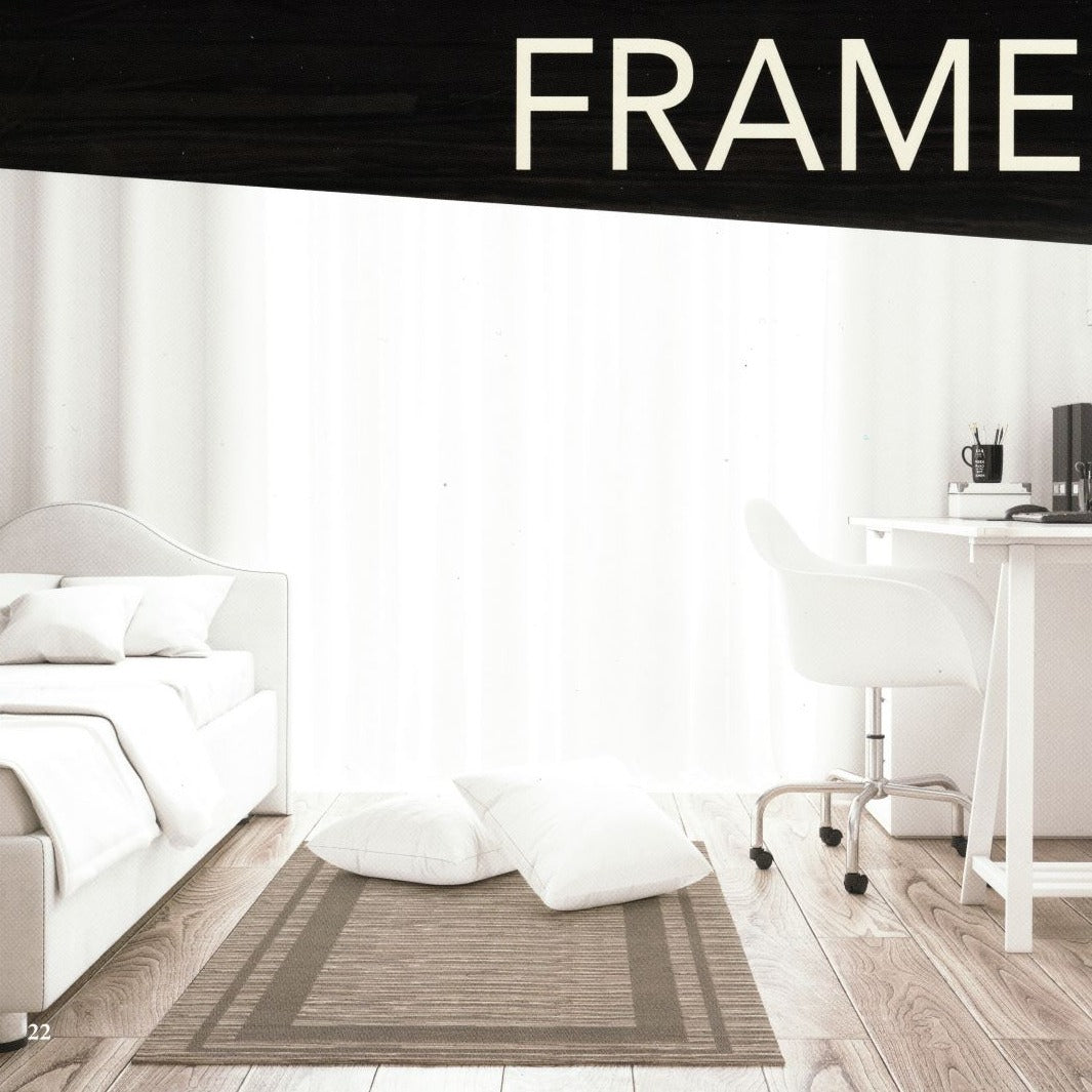 Tappeto FRAME Retrogommato Antiscivolo by KARÌ