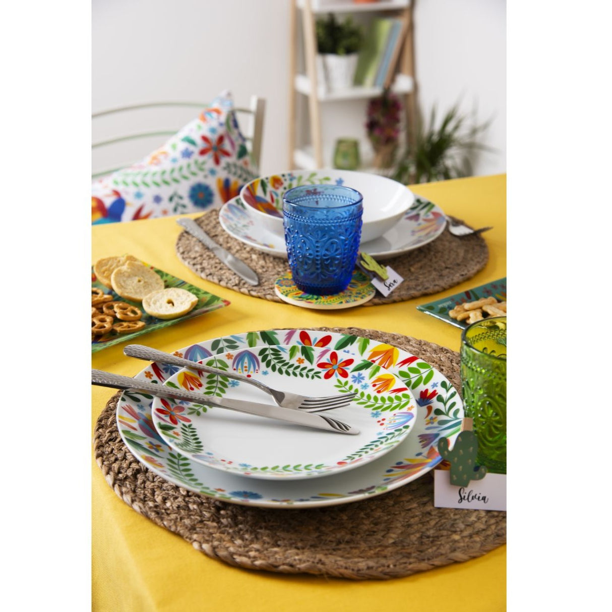 BICCHIERI ACQUA, MULTICOLORE, VETRO COLORATO IN PASTA, VINCI BY EXCELSA