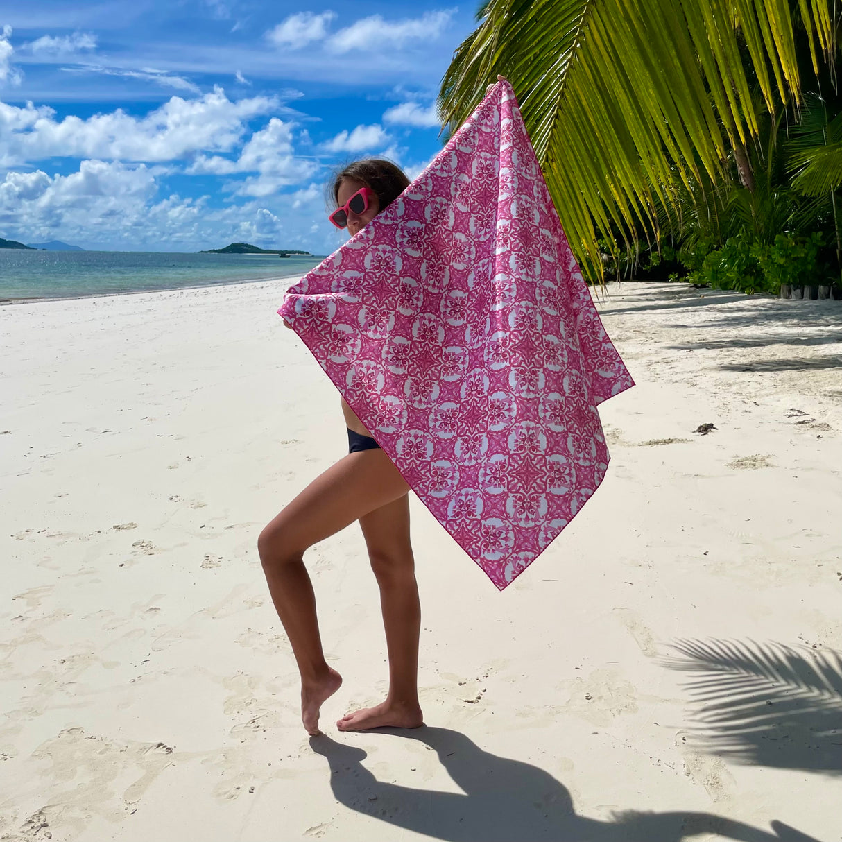 Foulard MAIOLICHE ROSA by Magilù