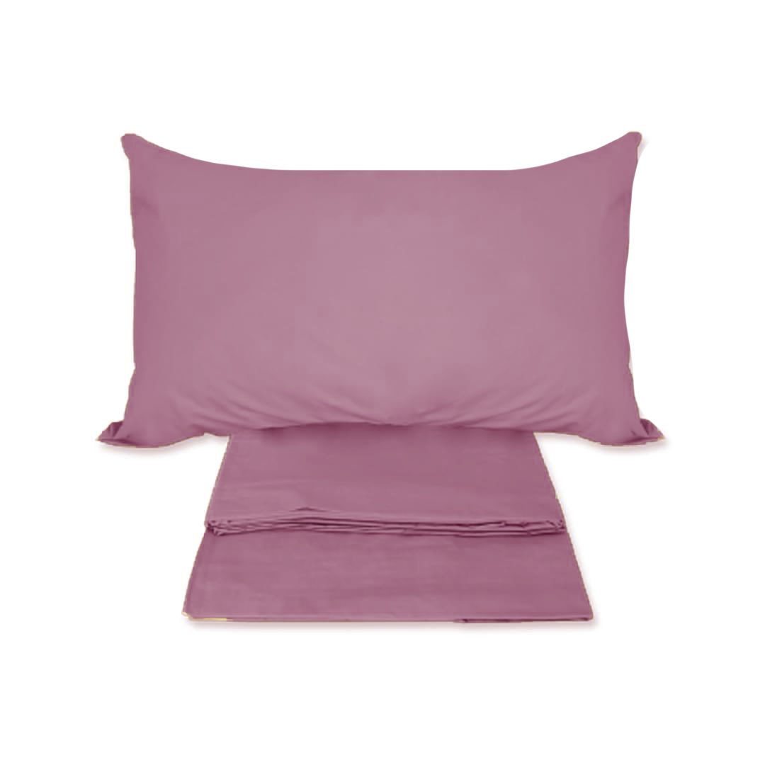 Completo Lenzuola Singolo Tinta Unita By Maestri Cotonieri