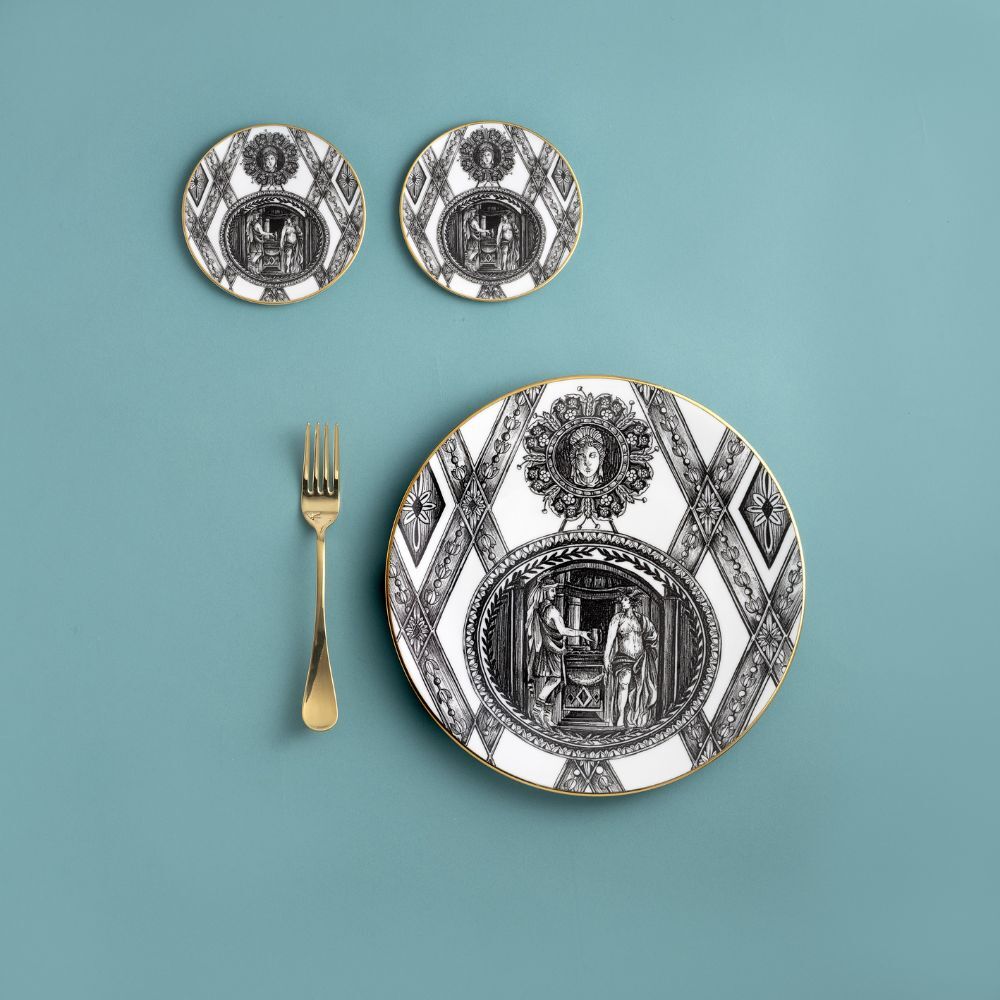 Set 2 Sottobicchieri 12 cm Souvenirs De Voyage - Weissestal