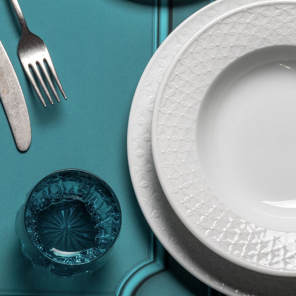 Servizio tavola 18 pezzi in porcellana Star - Weissestal