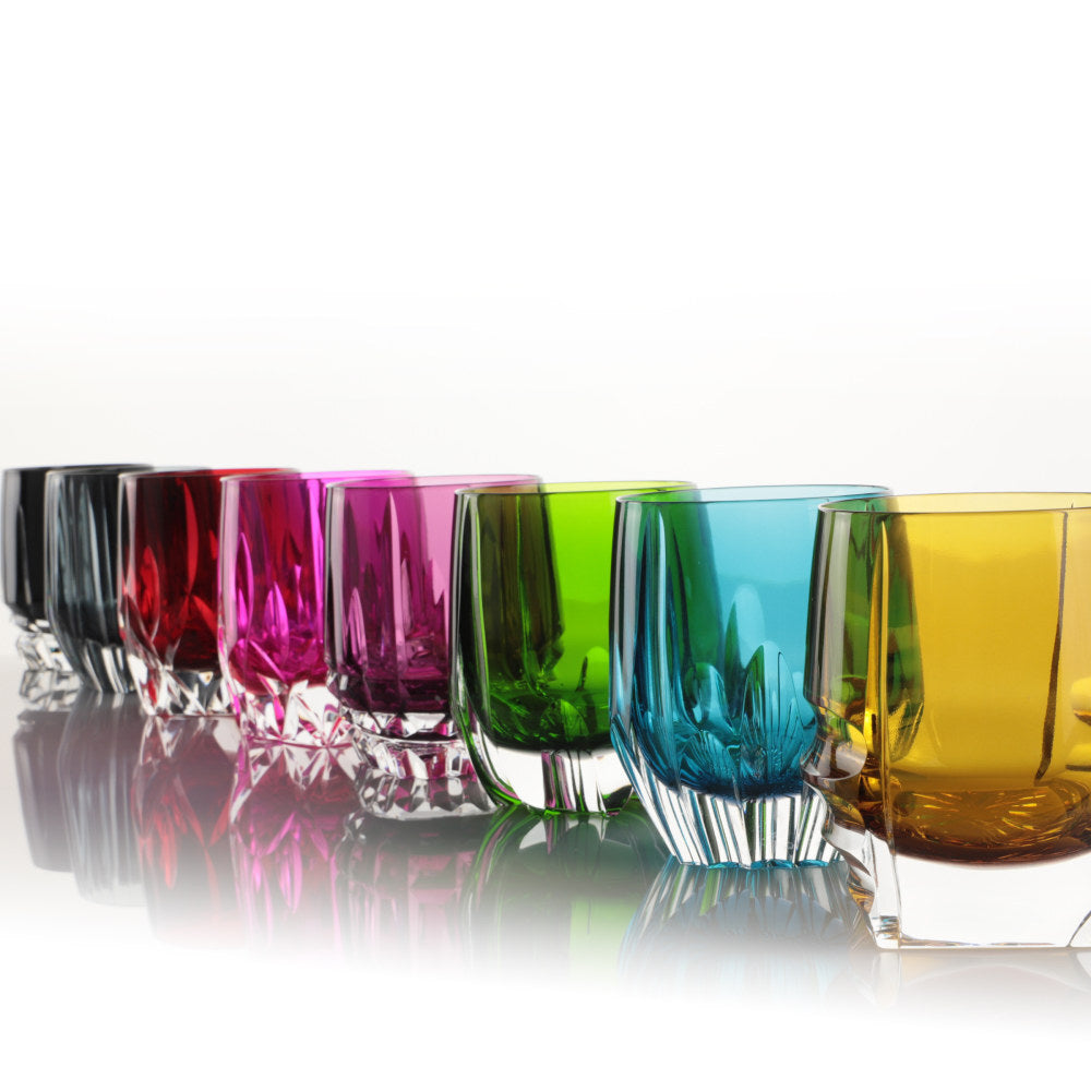 Set 2 Tumbler + Calici + Flute GEM AMBRA - Weissestal