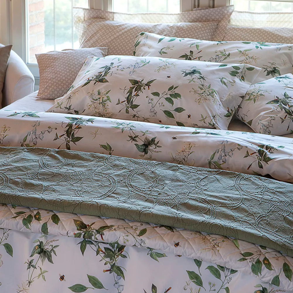 Completo lenzuola HERBARIUM by Tessitura Randi