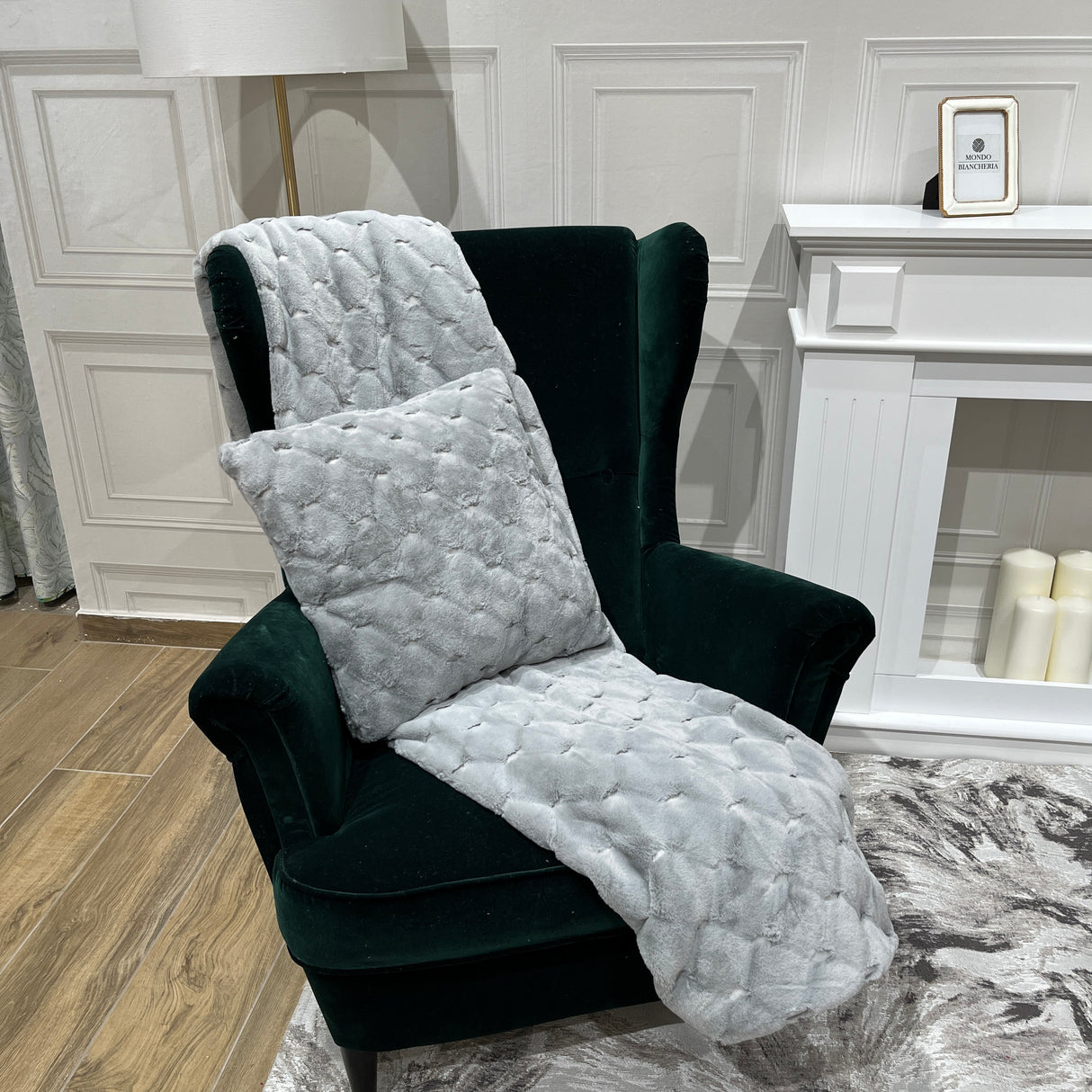 Plaid COURMAYEUR + Cuscino by Acca24