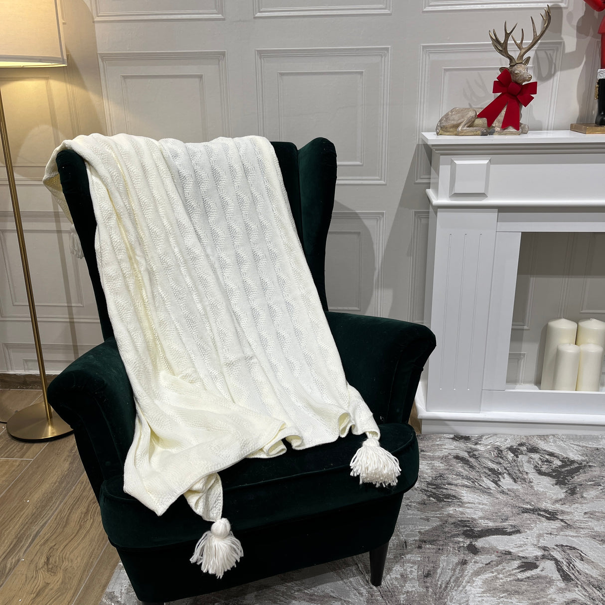 Coperta in Maglia ONDE by Preziosa Luxury Home (Natale)