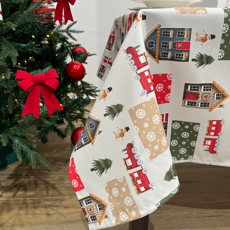 Servizio da Tavola x12 ARMONY CASETTE Panna by Vingi (Natale)