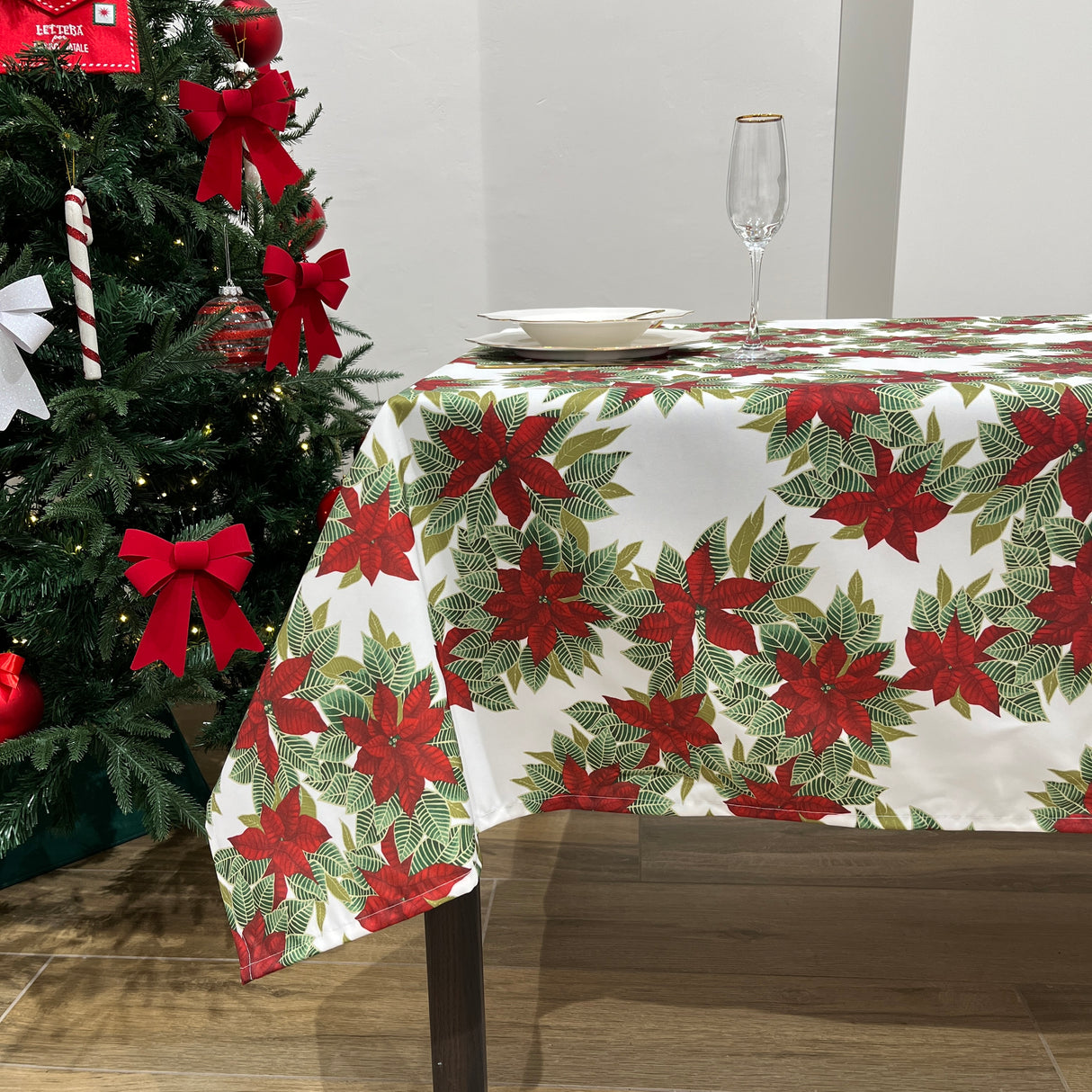 Servizio da Tavola x6 STELLA NATALE BIANCO by Vingi (Natale)