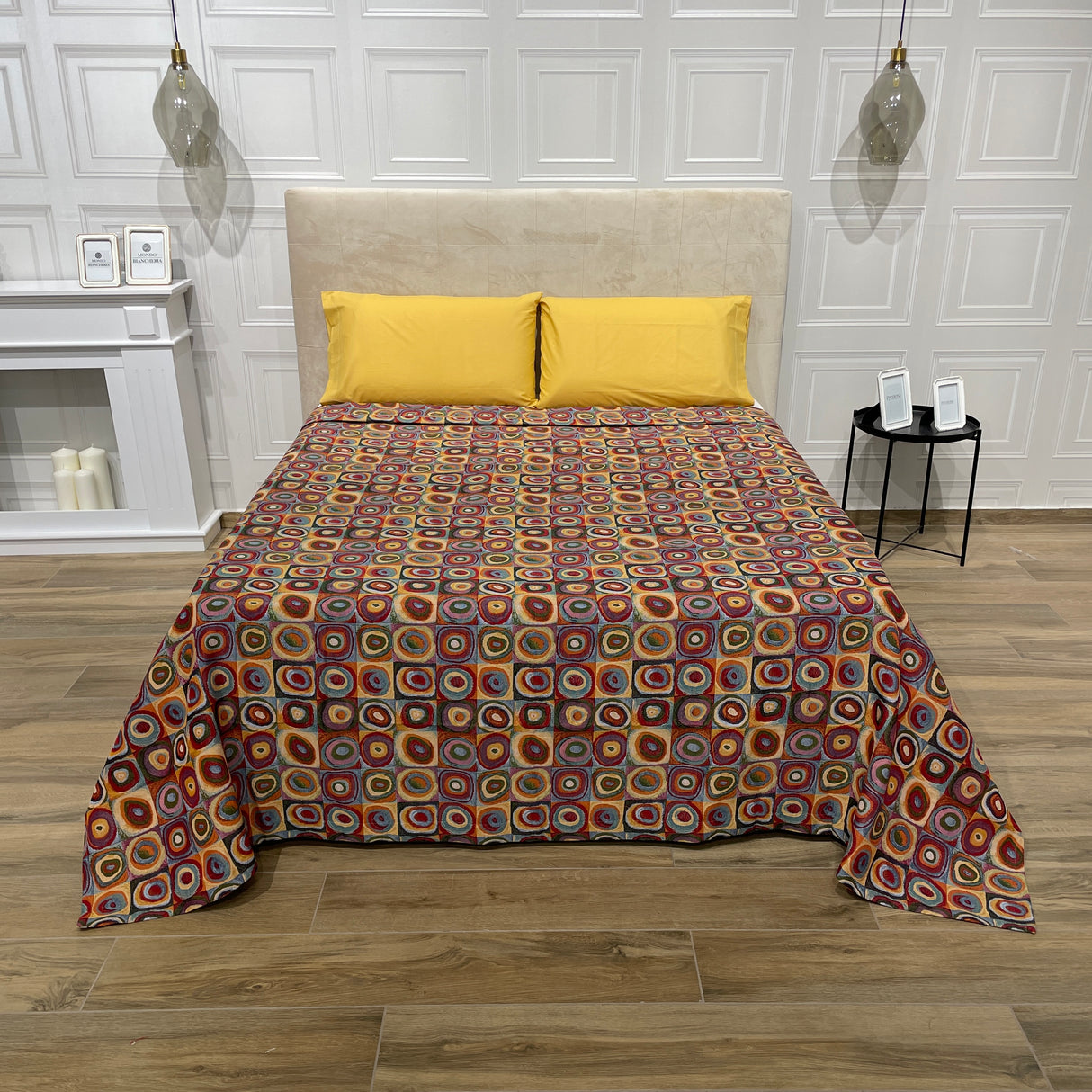 Copriletto matrimoniale KANDINSKY by Via Roma 60