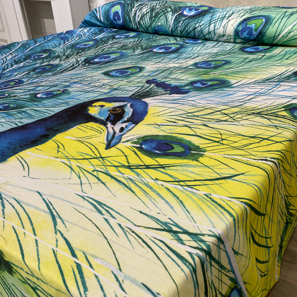 Copriletto matrimoniale PAVOREAL by Via Roma 60