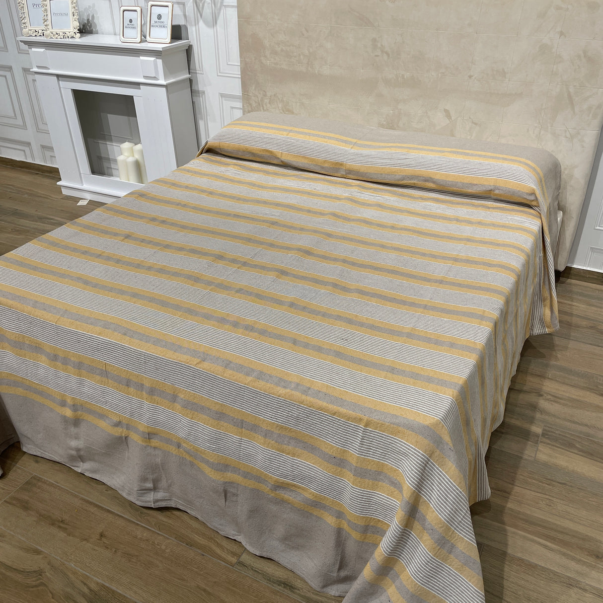 Telo Arredo\Copriletto matrimoniale STRIPES by Ambrosiana