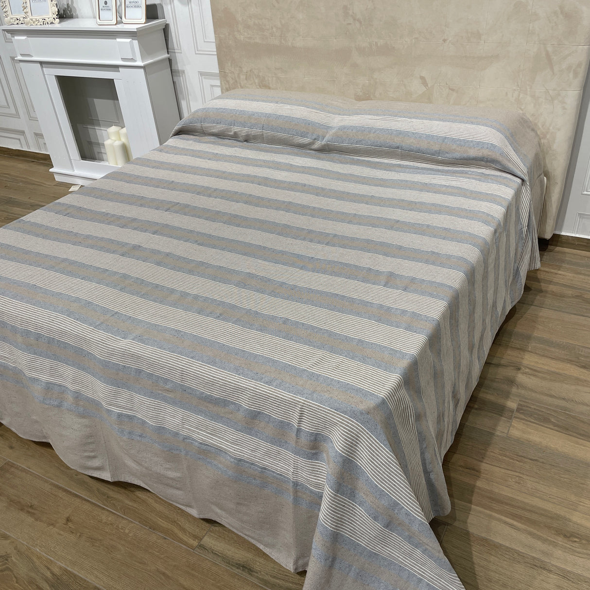 Telo Arredo\Copriletto matrimoniale STRIPES by Ambrosiana