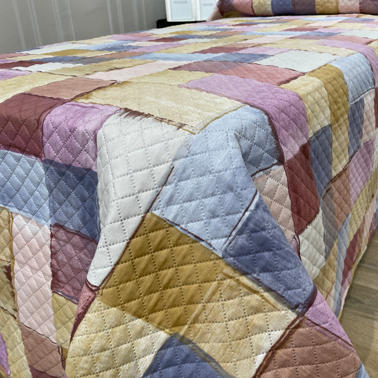 Copriletto Trapuntato TETRIS singolo by Via Roma 60