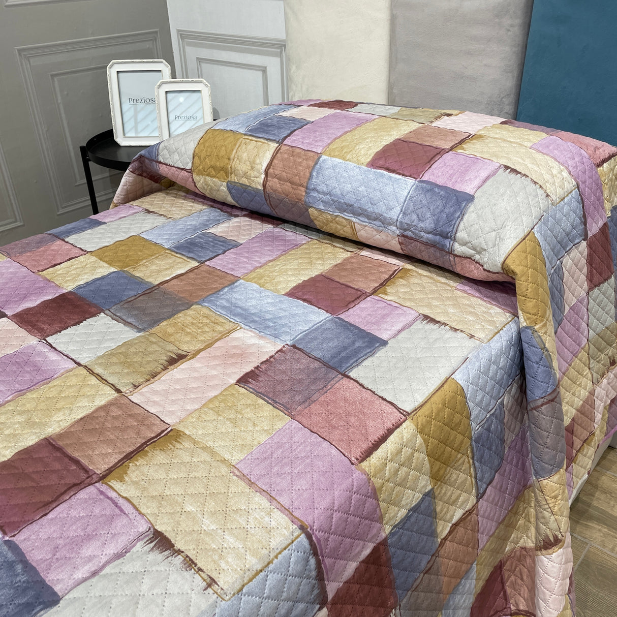 Copriletto Trapuntato TETRIS singolo by Via Roma 60