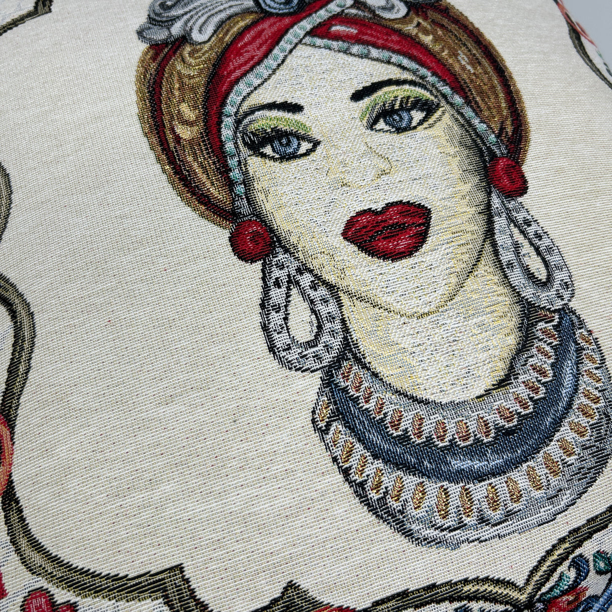 Cuscino TESTA DI MORO by Mondo Biancheria