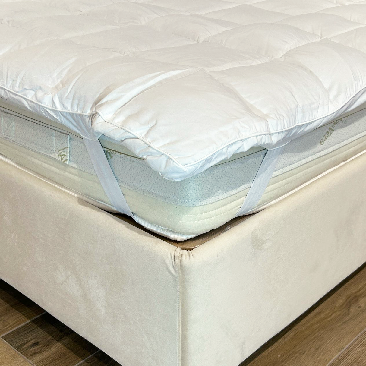 Topper Imbottito Trapuntato in Morbidissima Microfibra – Top Soft - Karì (Singolo, Piazza e Mezza, Matrimoniale)