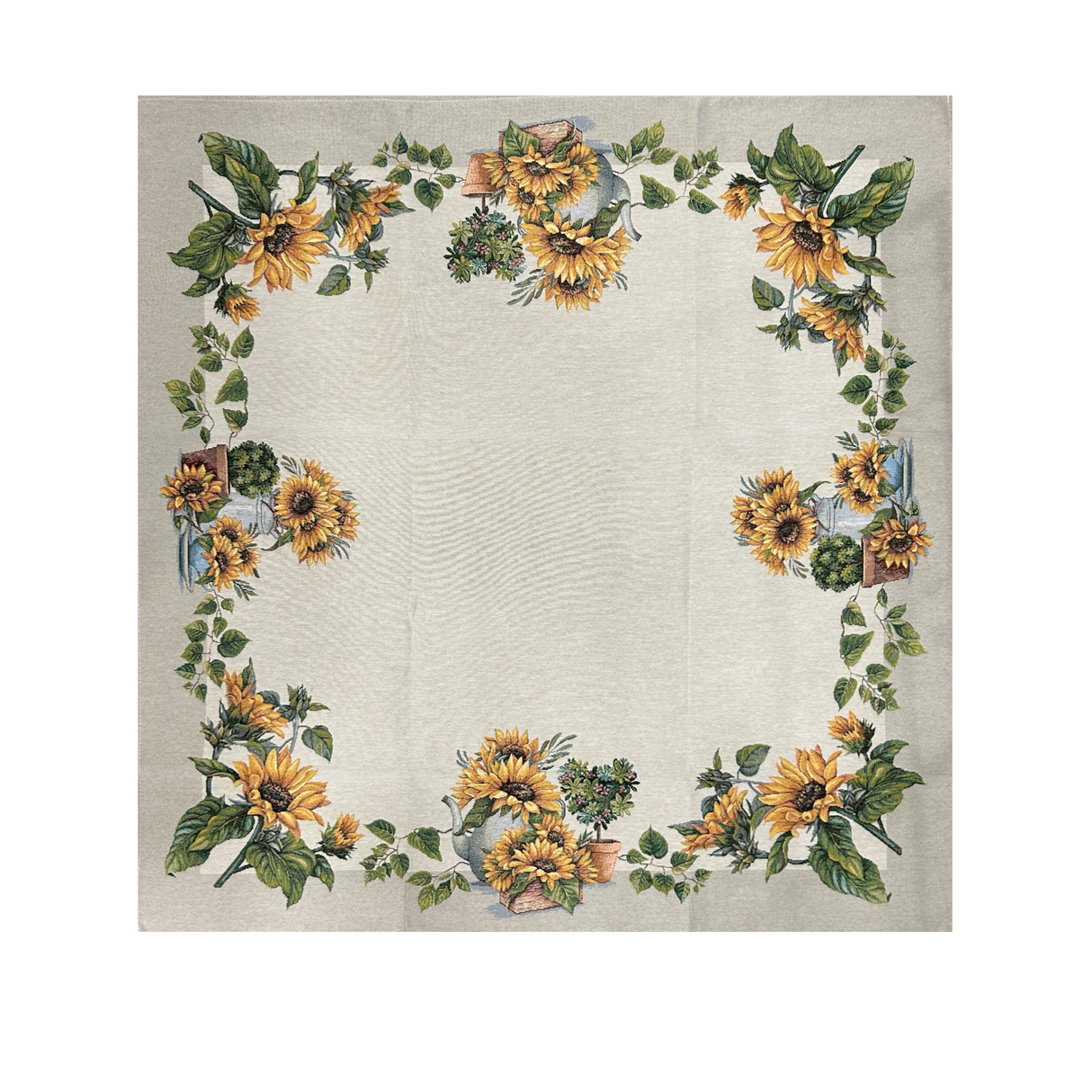 Centro SUNFLOWER 100x100 cm by Karì