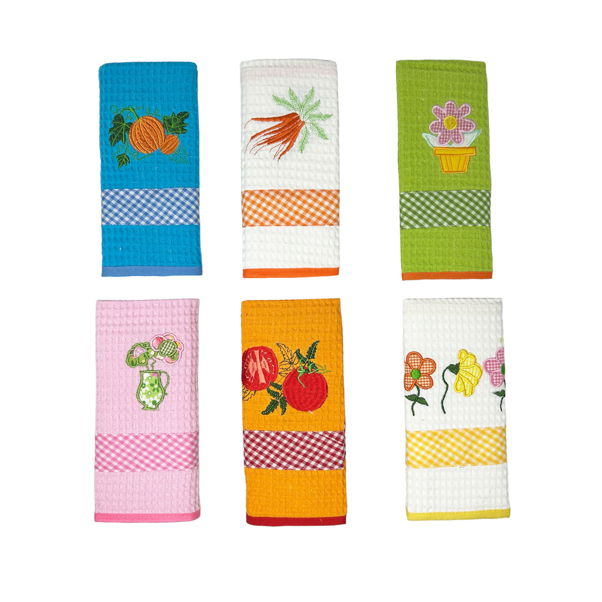 Set 6 strofinacci IBIZA by Lara Justin