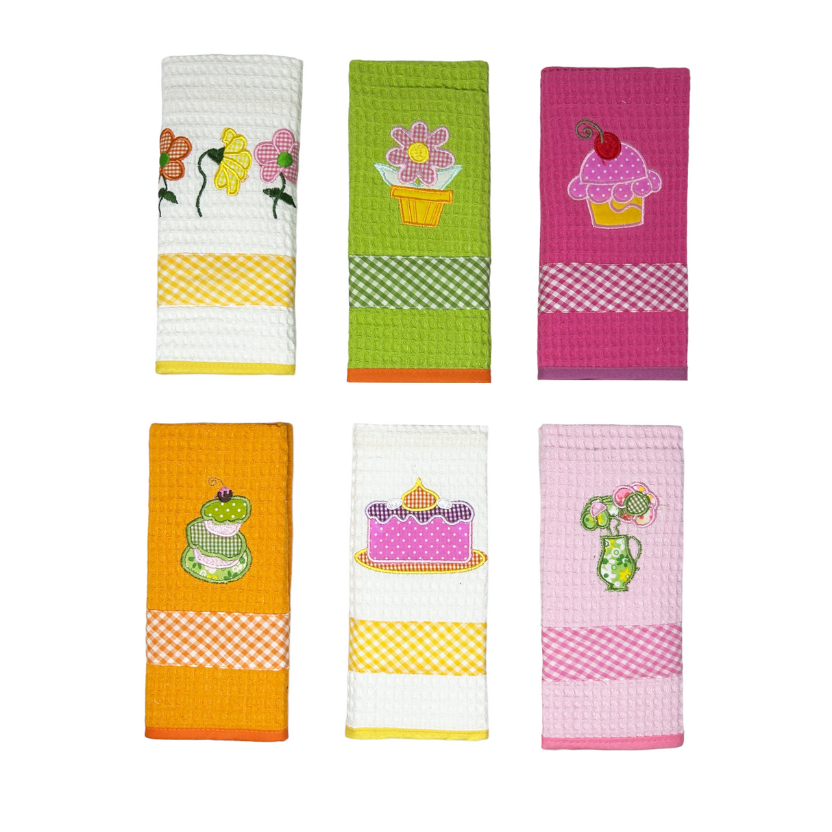 Set 6 strofinacci IBIZA by Lara Justin