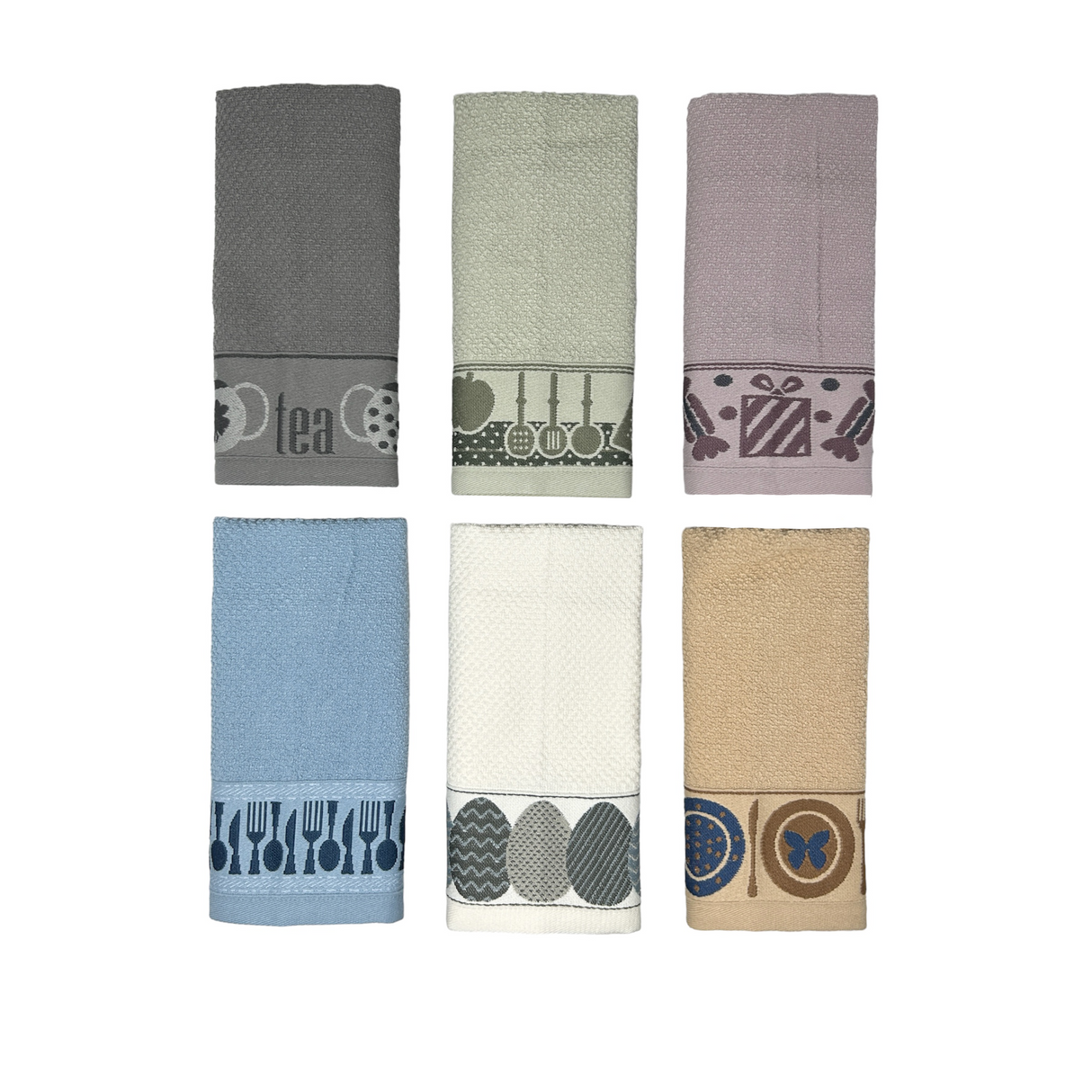 Set 6 Strofinacci NEW KITCHEN C by Vingi