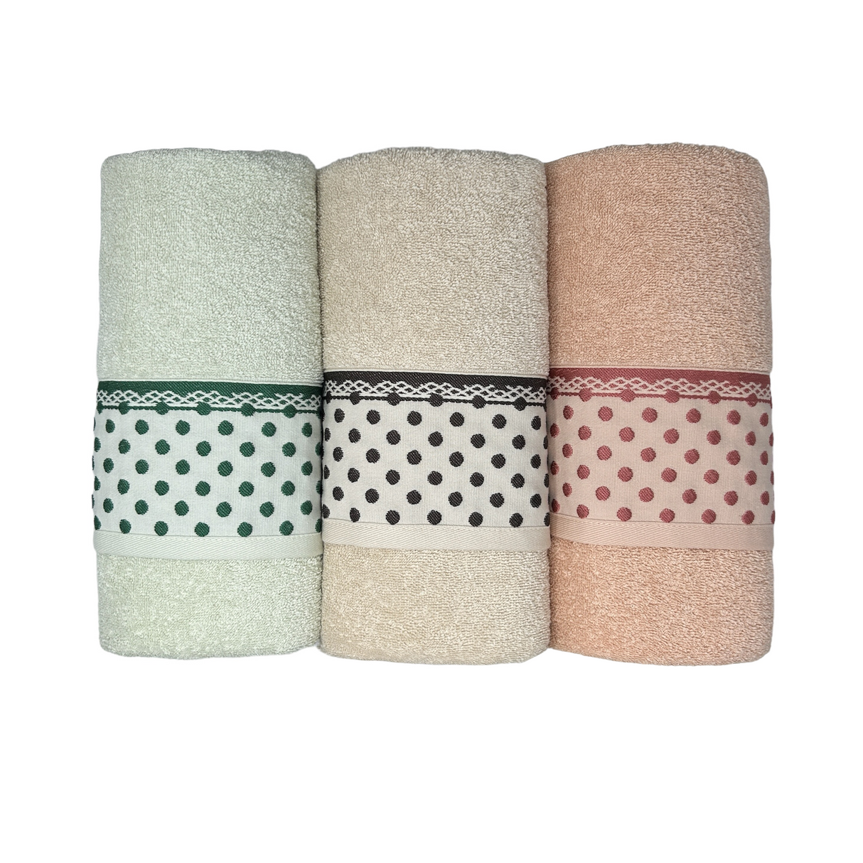 Set asciugamani 3+3 SABRINA by VINGI