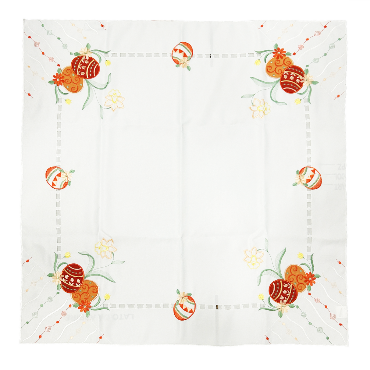 Centro UOVO ARANCIO by Mondo Biancheria