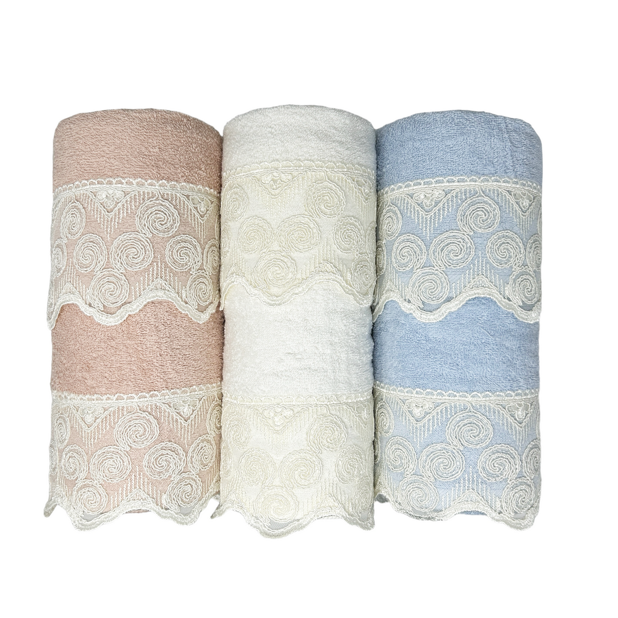 Set asciugamani 3+3 ELISE by Carezze