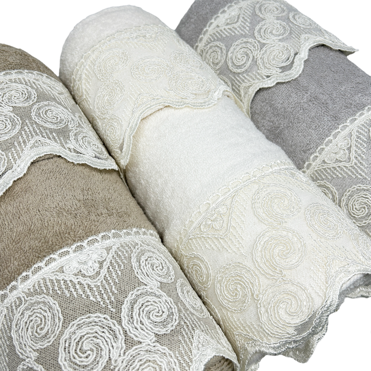 Set asciugamani 3+3 ELISE by Carezze