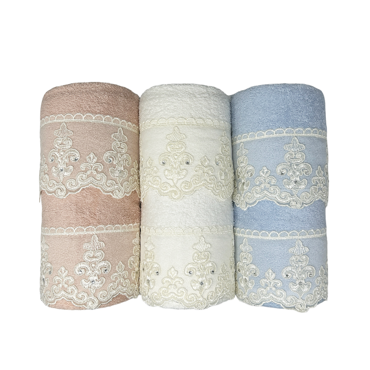 Set asciugamani 3+3 MANIDE by Carezze