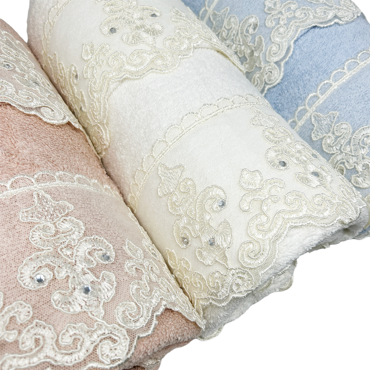 Set asciugamani 3+3 MANIDE by Carezze