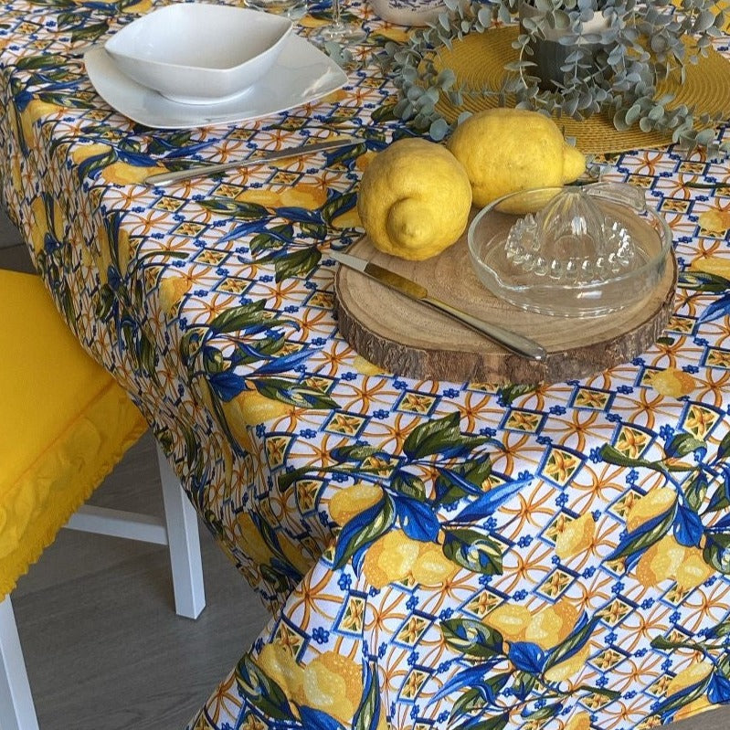Tovaglia x18 LIMONCELLO By Maestri Cotonieri