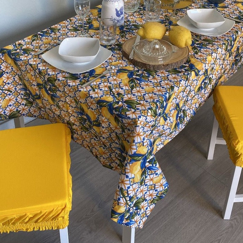 Tovaglia x18 LIMONCELLO By Maestri Cotonieri