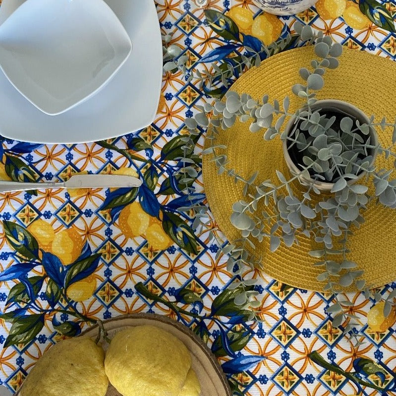 Tovaglia x18 LIMONCELLO By Maestri Cotonieri