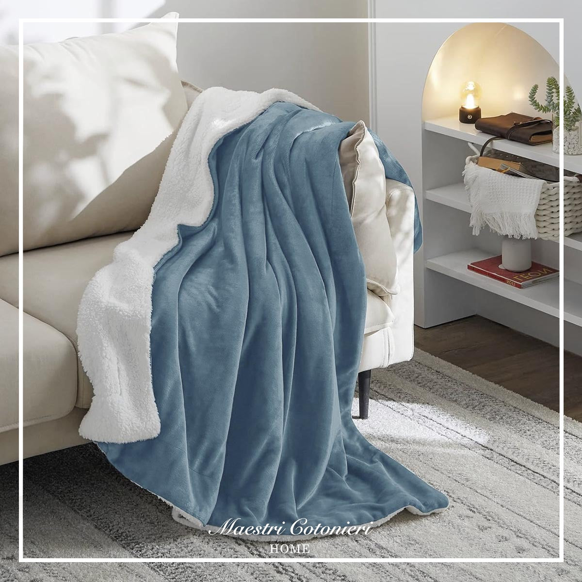 Plaid CASETTA in 2 misure by Maestri Cotonieri