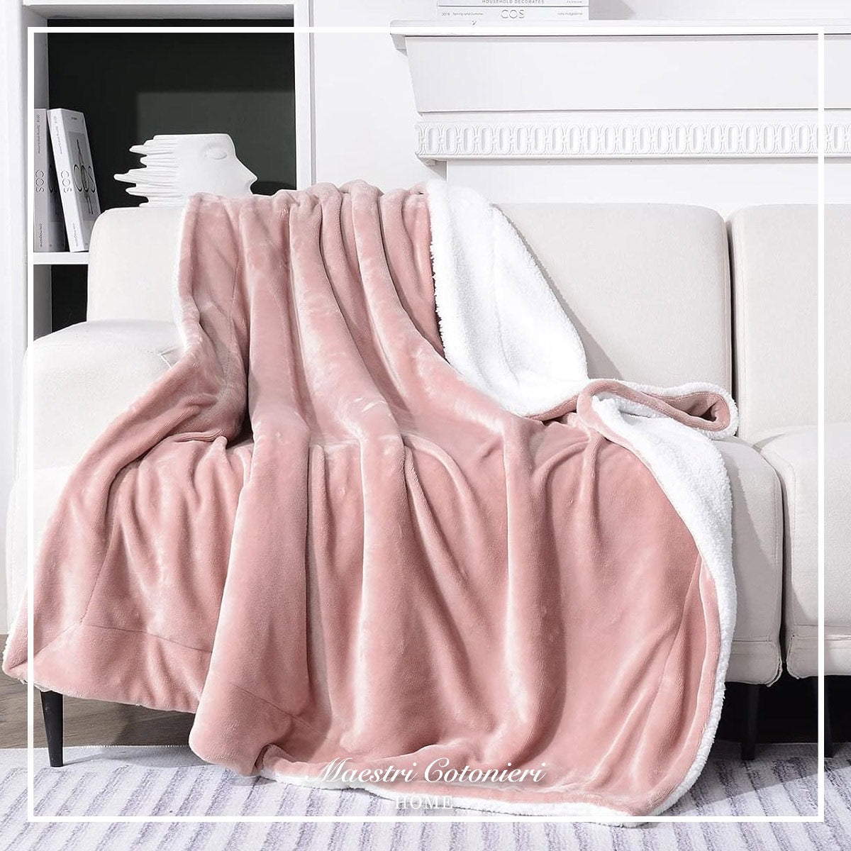 Plaid CASETTA in 2 misure by Maestri Cotonieri