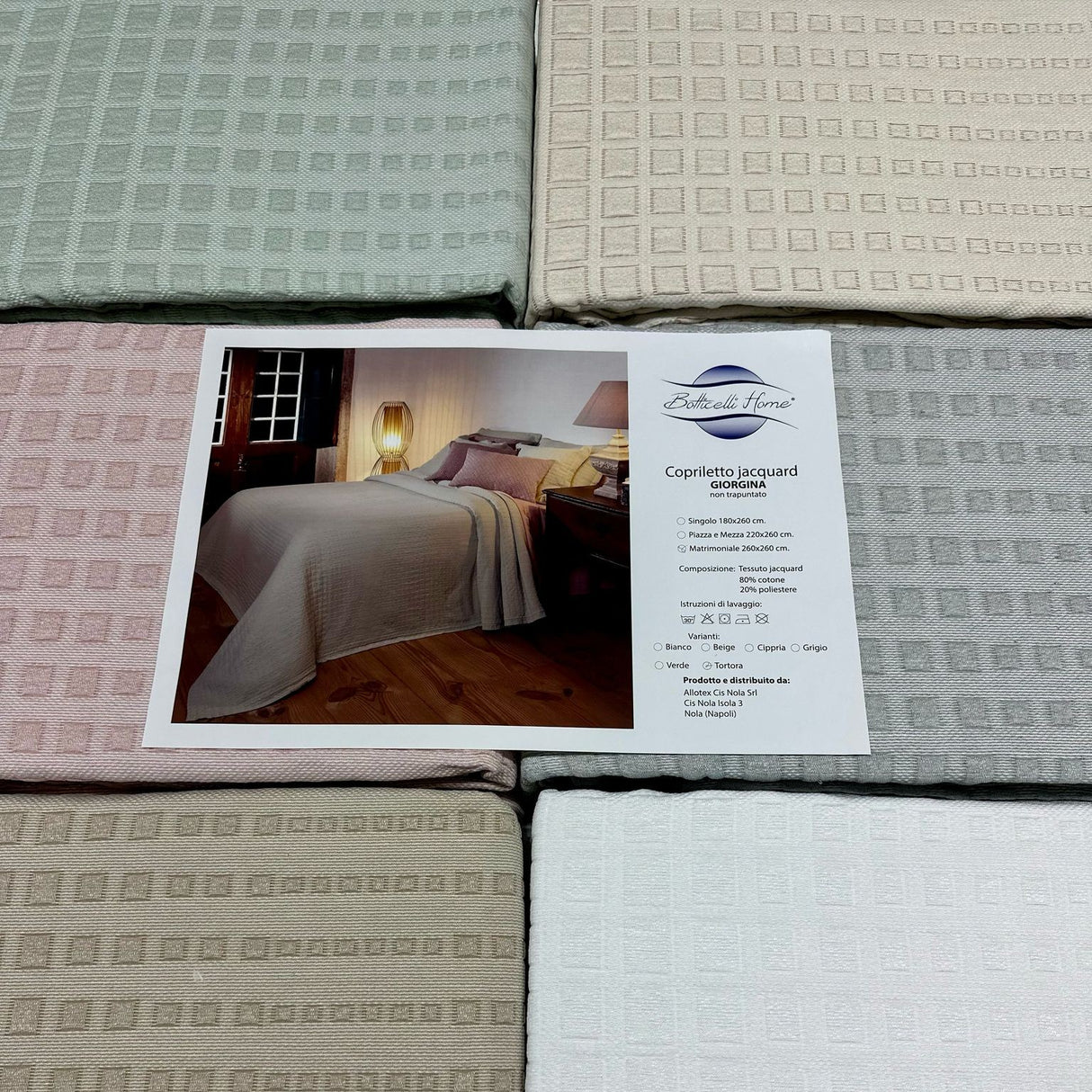 Copriletto GIORGIA by Botticelli