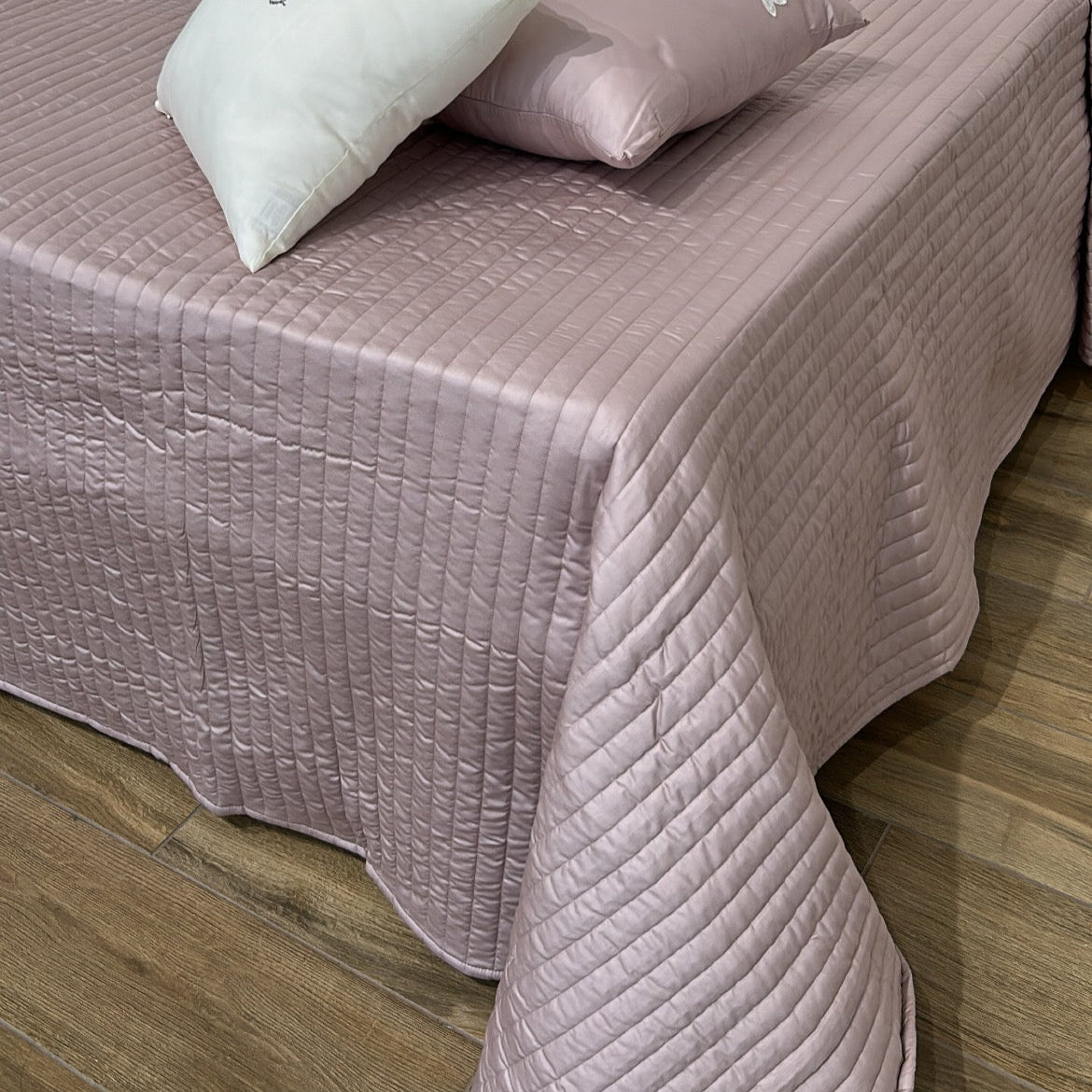 Trapuntino matrimoniale SATIN in raso by Cloe